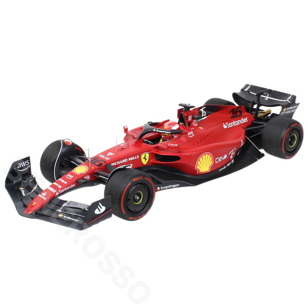 BBR MODELS 1/18スケール フェラーリ F1-75 C.ルクレール バーレーンGP 2022 PBBR221816