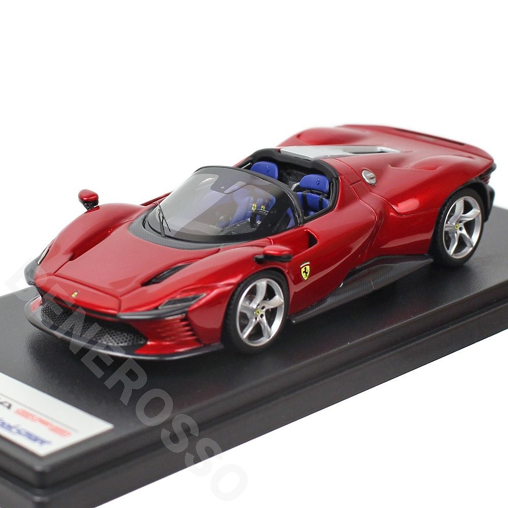 楽天フェラーリ・グッズの店 BENEROSSOLook Smart 1/43スケール フェラーリ デイトナ SP3 オープンルーフ Rosso Magma LS535SPA