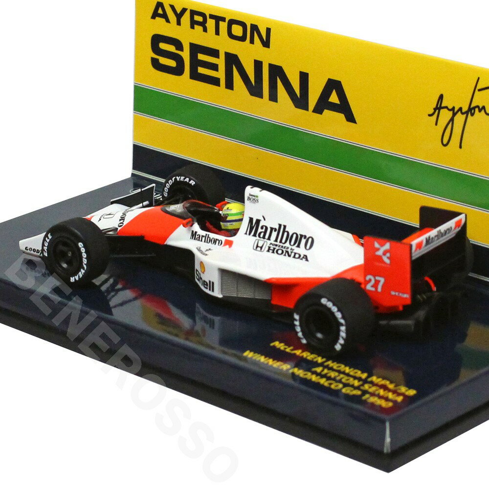 Minichamps 1 43スケール マクラーレン ホンダ Mp4 5b A セナ 1990 モナコgp Winner フェラーリ グッズの店 Benerosso