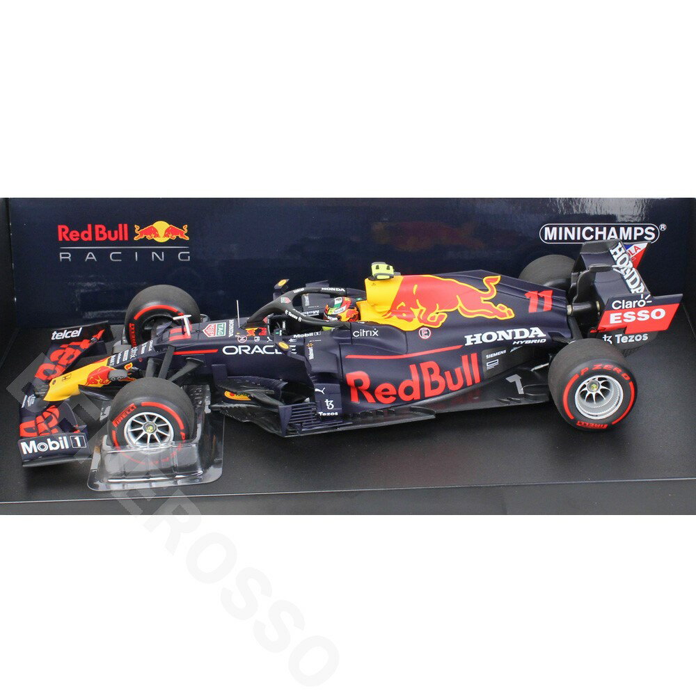 MINICHAMPS 1/18スケール レッドブル レーシング ホンダ RB16B S.ペレス アゼ ...