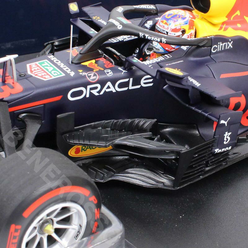 MINICHAMPS 1/18スケール レッド ブル レーシング ホンダ RB16B M.フェルスタッペン オランダGP 2021 ウィナー 110211433 3