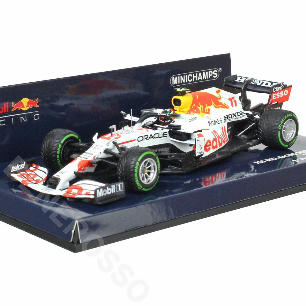 MINICHAMPS 1/43スケール レッドブル レーシング ホンダ RB16B S.ペレス トルコGP 2021 3位（ありがとうホンダカラー）410211611