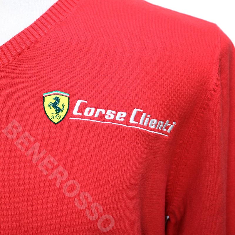 フェラーリ 2013 SF Corse Clienti スプリングサマーセーター Lサイズ【返品・交換対象外】