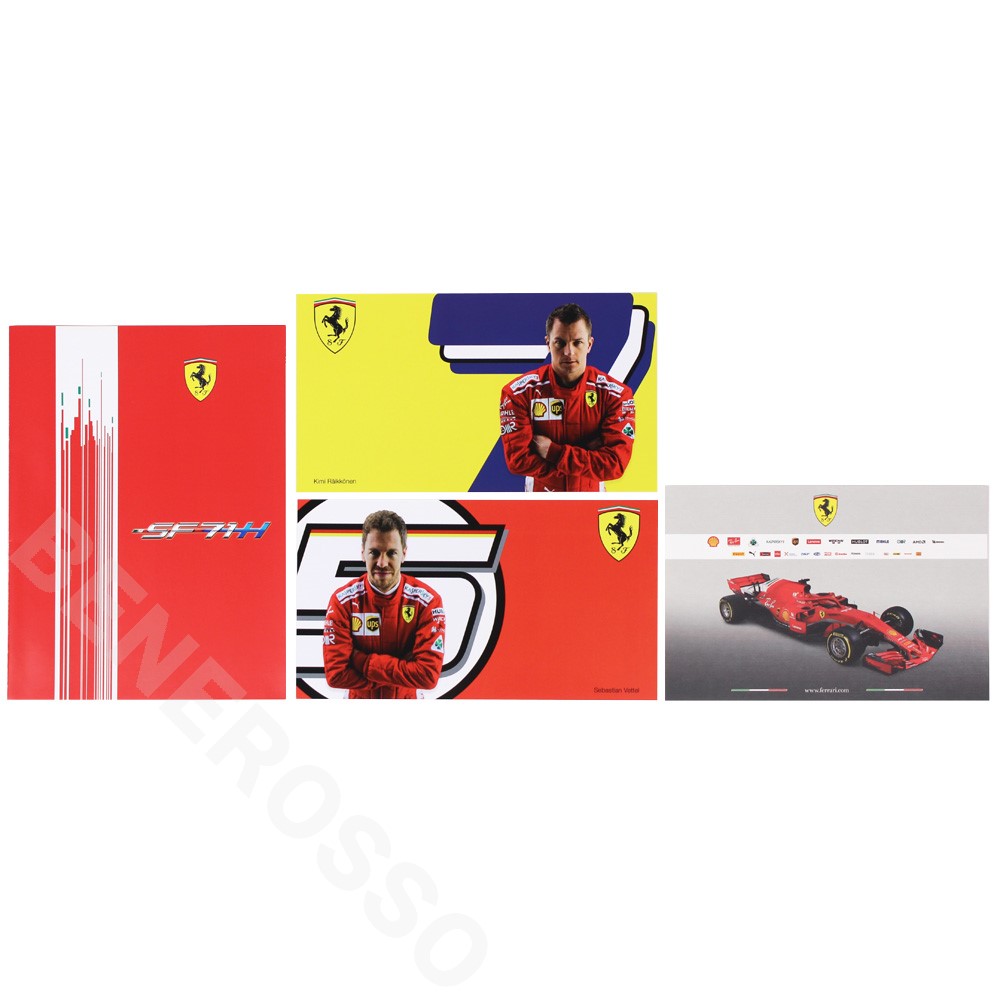 フェラーリ 2018 F1 プレゼンテーションセット 4点セット 【返品・交換対象外】