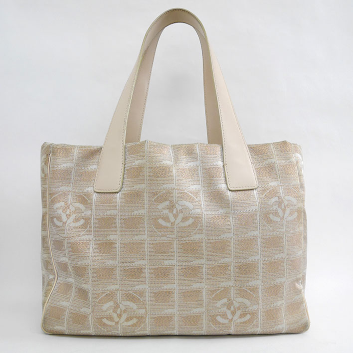 CHANELシャネルニュートラベルライントートPMトートバッグA20457【中古】