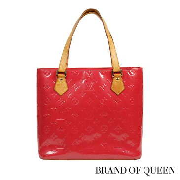 【全品10倍】Louis Vuitton ルイヴィトン 【中古】 ショルダーバッグ トートバッグ ハンドバッグ ヒューストン モノグラム ヴェルニ バッグ M9135F フランボワーズ ピンク レディース 【あす楽 送料無料 楽天倉庫出荷 楽ギフ_包装 無料 ラッピング】