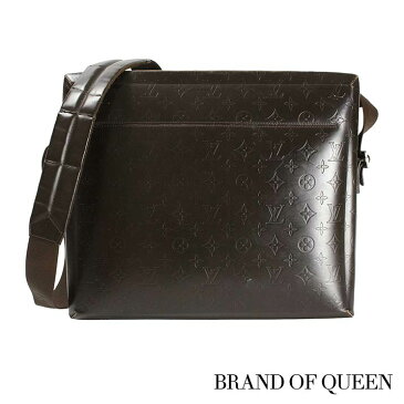 【全品10倍 雑誌GOODA掲載商品】Louis Vuitton ルイヴィトン バッグ M46530 メンズ 【中古】 ヴィトン モノグラム・グラセ ショルダーバッグ スティーブ ブラウン ダークブラウン 【あす楽 送料無料 楽天倉庫出荷 楽ギフ_包装 無料 ラッピング】