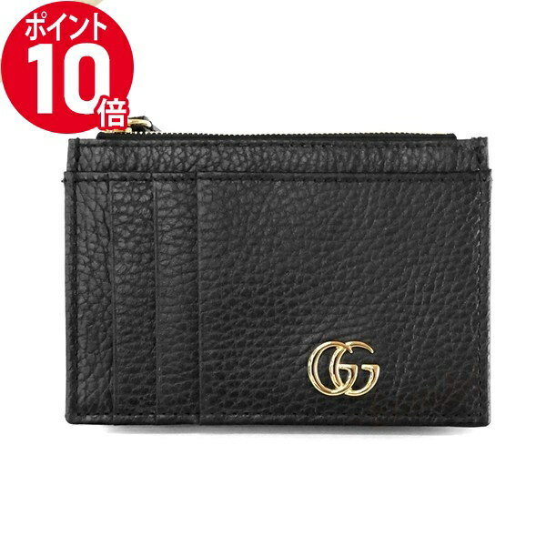 《ポイント10倍_20日23:59迄》グッチ 小銭入れ GUCCI レディース GGマーモント レザー カードケース コインケース ブラック 574804 CAO0G 1000 | ブランド