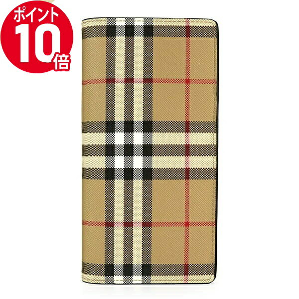 《ポイント10倍_20日23:59迄》バーバリー 長財布 BURBERRY 財布 メンズ ヴィンテージチェック ベージュ系 8057952 | ブランド