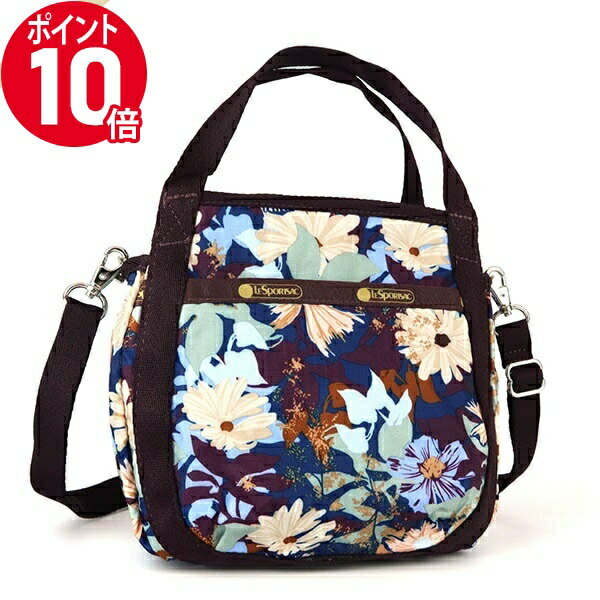 トートバッグ 《P10倍_5日23:59迄》レスポートサック ショルダーバッグ レディース LeSportsac SMALL JENNI 2way ミニトートバッグ 花柄 ボルドー系マルチカラー 8056 F335 | ブランド