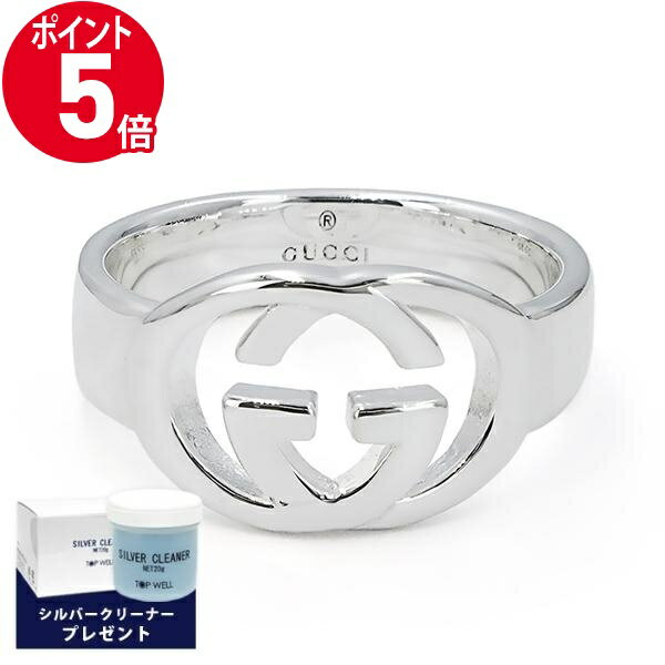 《ポイント5倍_16日01:59迄》グッチ リング GUCCI メンズ 指輪 シルバーブリット シルバー 190483 J8400 8106 ブランド