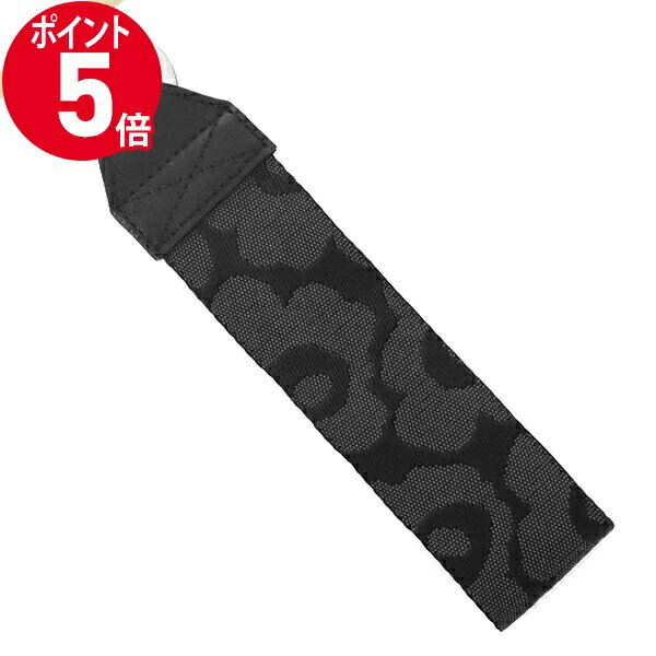 《P5倍&クーポン_18日23:59迄》マリメッコ キーリング marimekko レディース ウニッコ Unikko 花柄 ストラップ キーホルダー ブラック 049876 099 | ブランド