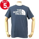 《ポイント5倍_21日23:59迄》ザ ノースフェイス Tシャツ THE NORTH FACE メンズ Half Dome Tee 半袖 S/M/L ブルー系 NF0A4M8N WC4 ブランド