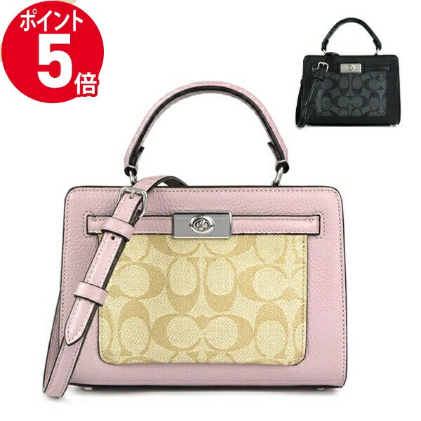 ショルダーバッグ 《ポイント5倍＆クーポン_2日23:59迄》コーチ ショルダーバッグ COACH レディース シグネチャー 2way ミニボストン 各色 CC977 | ブランド