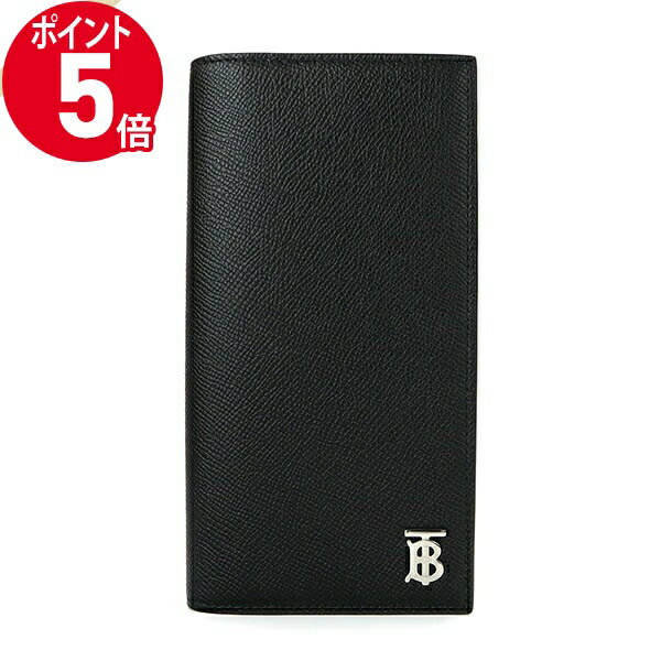 楽天AzureBrandol《ポイント5倍＆クーポン_2日23:59迄》バーバリー 長財布 BURBERRY 財布 メンズ TBロゴ ブラック 8062692 | 2023年春夏新作 2023SS ブランド