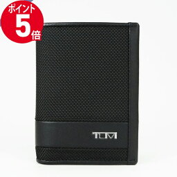 トゥミ 《ポイント5倍_27日9:59迄》TUMI トゥミ 名刺入れ ALPHA ガゼット カード ケース ブラック 01192256D2 / 1356201041