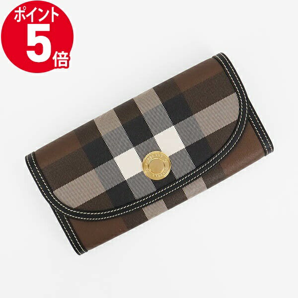 《ポイント5倍_20日23:59迄》バーバリー 長財布 BURBERRY ヴィンテージチェック ブラウン系 メンズ・レディース 8072668 | ブランド