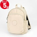 キプリング リュック レディース 《ポイント5倍_8日23:59迄》キプリング リュックサック kipling DELIA MINI デリアミニ 8L バックパック ミニリュック アイボリー レディース KI458665L | ブランド