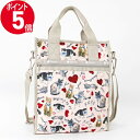 トートバッグ 《P5倍&クーポン_28日23:59迄》レスポートサック トートバッグ LeSportsac SMALL N/S TOTE 縦型 2wayショルダーバッグ キャット柄 ライトピンク×ベージュ 3538 E479 | ブランド