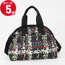 《P5倍&クーポン_5日22:59迄》レスポートサック ショルダーバッグ LeSportsac YORK SATCHEL 2way ミニボストンバッグ チェック柄風 ブラック系マルチカラー レディース 3561 E474 | ブランド