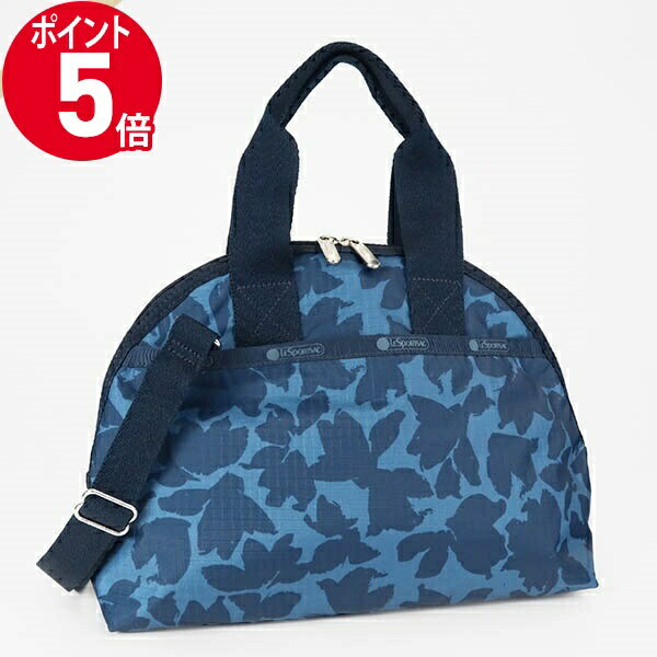 ボストンバッグ 《ポイント5倍_16日01:59迄》レスポートサック ショルダーバッグ LeSportsac YORK SATCHEL 2way ミニボストンバッグ レディース 花柄 ブルー系 3561 F976 | ブランド