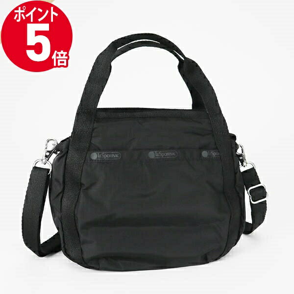 トートバッグ 《ポイント5倍＆クーポン_2日23:59迄》レスポートサック ショルダーバッグ LeSportsac SMALL JENNI 2way ミニトートバッグ レディース 無地 ブラック 8056 5982 | ブランド