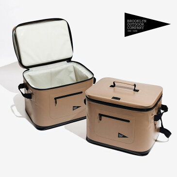 【一年保証】BOC ( BROOKLYN OUTDOOR COMPANY ) ブルックリン セミハードクーラーボックス20L The Flex 3D Cooler 20L クーラーバッグ KHAKI