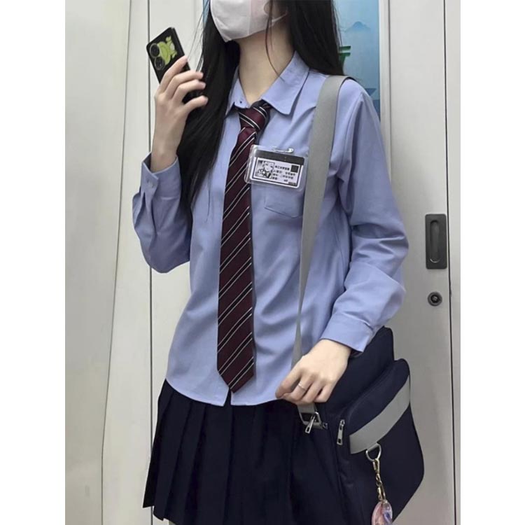 仕事 長袖シャツ スクールシャツ 長袖 学院風 ワイシャツ シャツ 中学生 スクール 秋服 高校生 大学生 無地 学生 JK 学生シャツ シンプル 通学 春 春服 秋 jk インナー 女子高生 女子中学生 小学生 大人 スクールシャツ スクールワイシャツ 制服 ガールズ