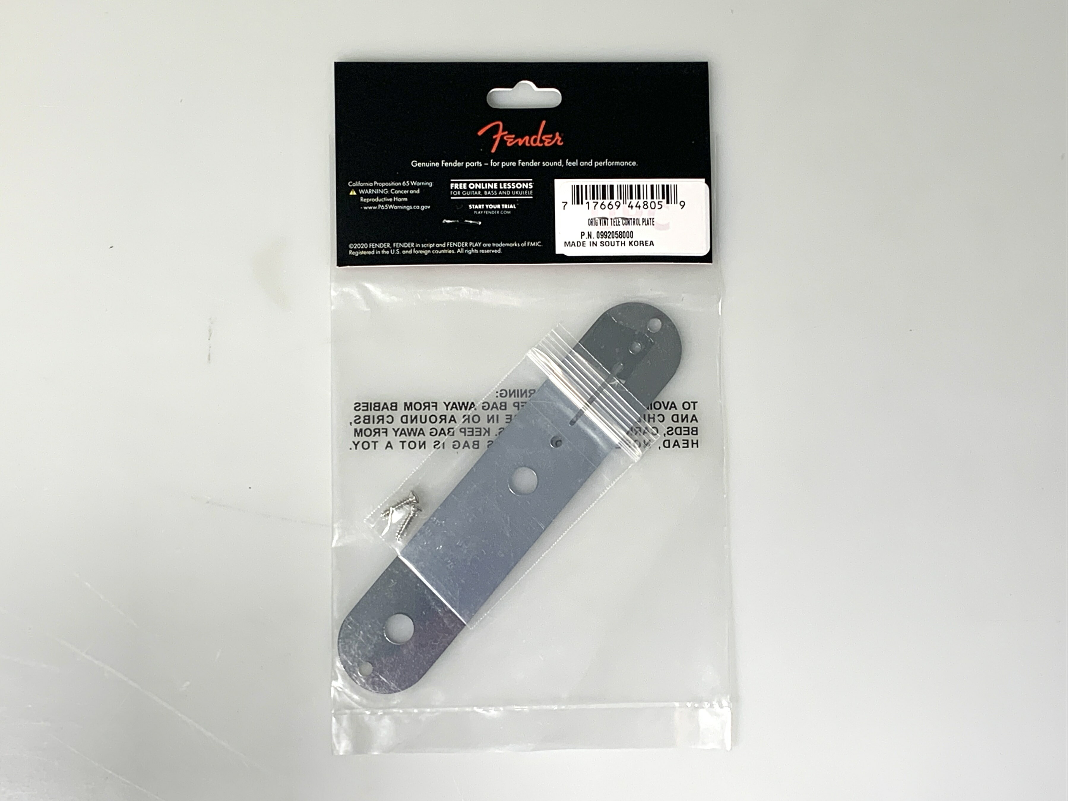 【NEW】Fender Tele Control Plate 992058000【横浜店】 【フェンダー】【パーツ】...