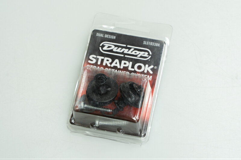 【NEW】Jim Dunlop SLS1033BK BLACK STRAPLOK DUAL DESIGN【横浜店】 【ダンロップ】【ロックピン】【ストラップピン】