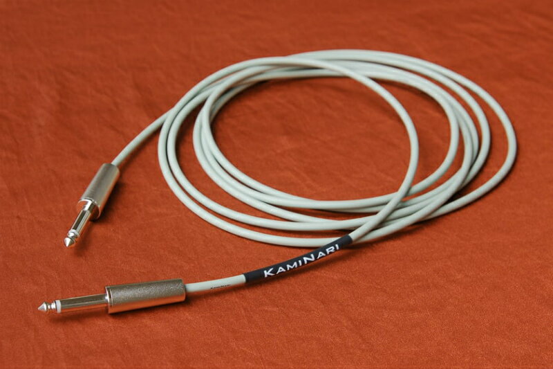 【NEW】KAMINARI GUITARS Mersey Beat 60′s Cable K-MC3SS (3mSS)【横浜店】 【カミナリ】【ケーブル】【シールド】