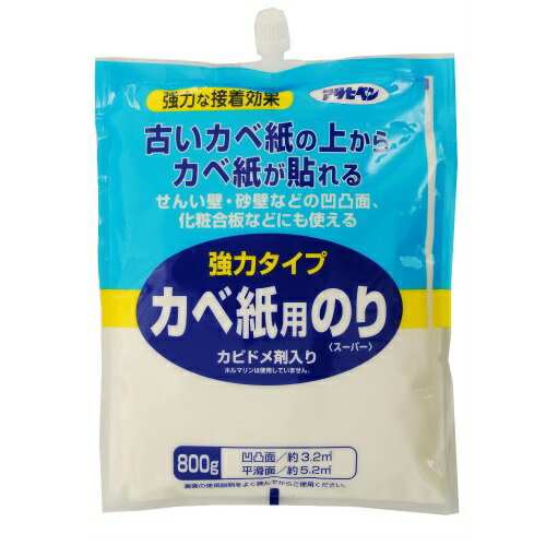 【あす楽対応・送料無料】アサヒペン強力タイプカベ紙用のり800G774のサムネイル