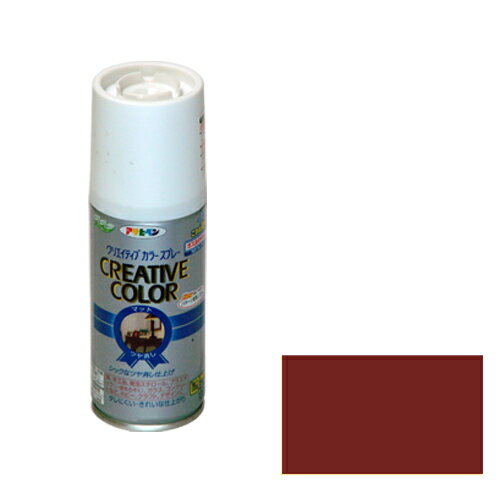 【あす楽対応・送料無料】アサヒペンクリエイティブカラースプレー100ML15カーキー