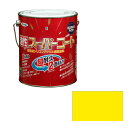 【あす楽対応・送料無料】アサヒペン油性スーパーコート1.6L黄色