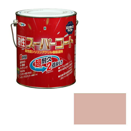 楽天市場】アサヒペン 油性スーパーコート シャドーピンク 1.6l 楽天市場】アサヒペン 油性スーパーコート シャドーピンク 1.6l