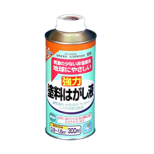 【あす楽対応 送料無料】アサヒペン塗料はがし液300ML