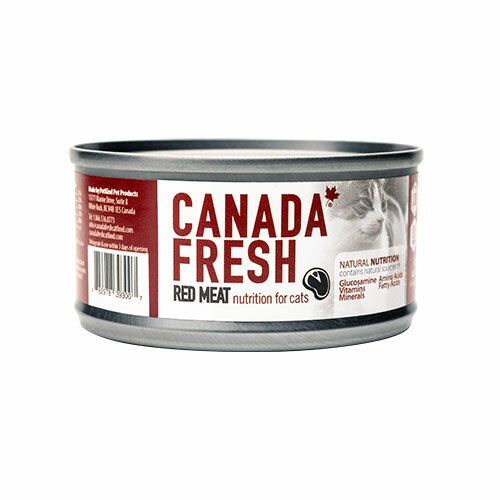カナダフレッシュ　猫用総合栄養食　レッドミート　156g　ウェットフード　缶詰【猫/高品質/キャットフード】