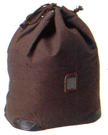 【期間限定★エントリーで全品ポイント5倍】剣道 防具袋 道具袋 帆布道具袋 角皮付 茶 小並/大並 武道園