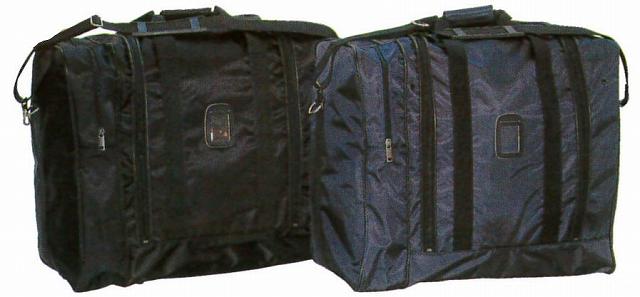 【期間限定★エントリーで全品ポイント5倍】剣道 防具袋 道具袋 軽快バックサイドポケット付 黒/紺 送料無料 武道園