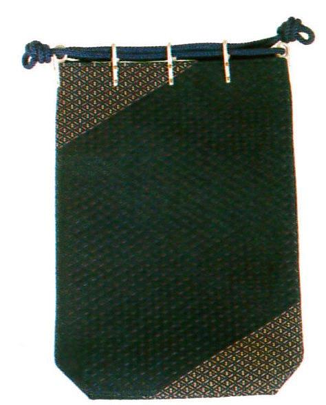 【期間限定★エントリーで全品ポイント5倍】剣道 送料無料 庵(鹿革製) 合才袋大(マチ付) 武道園