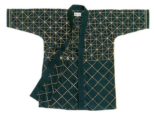 【期間限定★エントリーで全品ポイント5倍】剣道着 剣道 道着 送料無料(沖縄除く) 紺六三四刺 剣道衣 綿100% 00号/0号/1号/2号/3号/4号/5号/...