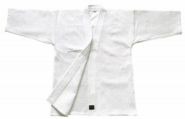 【期間限定★エントリーで全品ポイント5倍】剣道着 剣道 道着 送料無料(沖縄除く) 格織晒一重 綿100% 白 0号/0.5号/1号/1.5号/2号/2.5号 ...