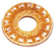 【期間限定★エントリーで全品ポイント5倍】剣道 竹刀用 鍔(つば・ツバ) 特製二筋縫合せ鍔 9cm M/L 革鍔 皮鍔 日本製 プレゼントに 武道園