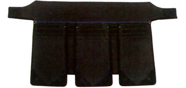 【期間限定★エントリーで全品ポイント5倍】薙刀 防具 垂 な3号 6m/m刺 サイズ:中/大 中・高・一般向き 送料無料(沖縄除く) 武道園