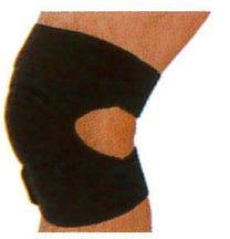 【期間限定★エントリーで全品ポイント5倍】居合用ひざサポーター ハードタッチベルト マジックテープ付 黒/白 フリーサイズ 右とじ用/左とじ用 フリーサイズ 武...