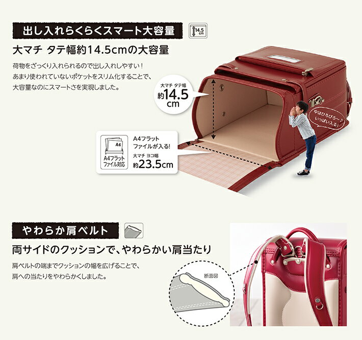 【最大3000円OFFクーポン配布中！】コクヨ　ランドセル　2024　ナチュラルストーリー　3カラー　カク-NS5900