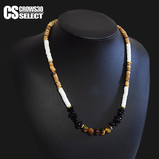 ビーズネックレス メンズ オラオラ系 ネックレス 数珠(4)