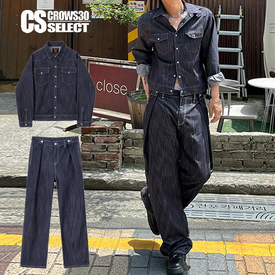 オラオラ系 セットアップ メンズ Gジャン メンズ デニムジャケット ストリート系 オールインワン メンズ つなぎ 作業着 B系 ストリート系 上下セット ヒッ...