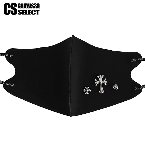 Rakuten - オラオラ系 マスク メンズ 十字架 クロス マスク おしゃれ ファッションマスク 送料無料 派手 洗える マスク コスプレ 個性的 B系 ファッション ストリート系 ホスト 衣装 ヒップホップ ダンサー