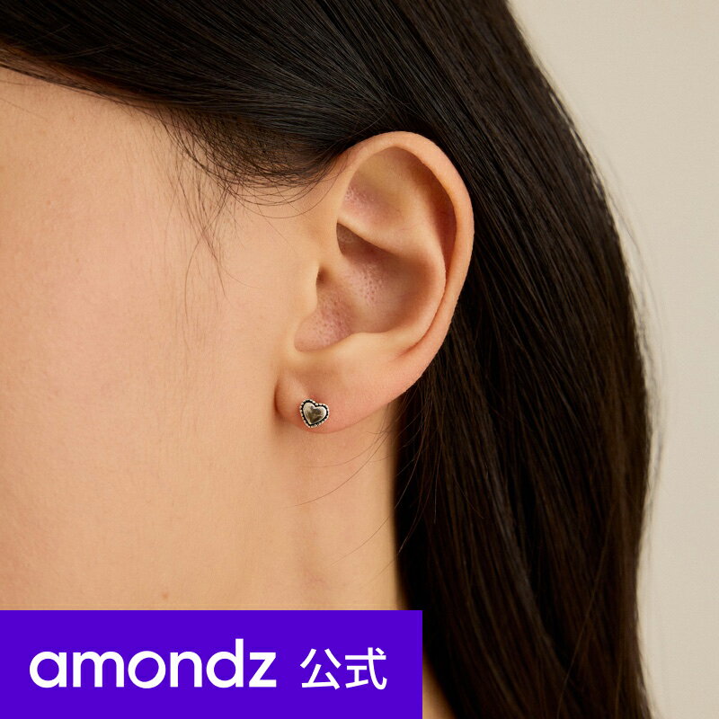 ハートピアス シルバー アンティーク ハート ピアス | SILVER ANTIQUE HEART EARRINGS | att | amondz